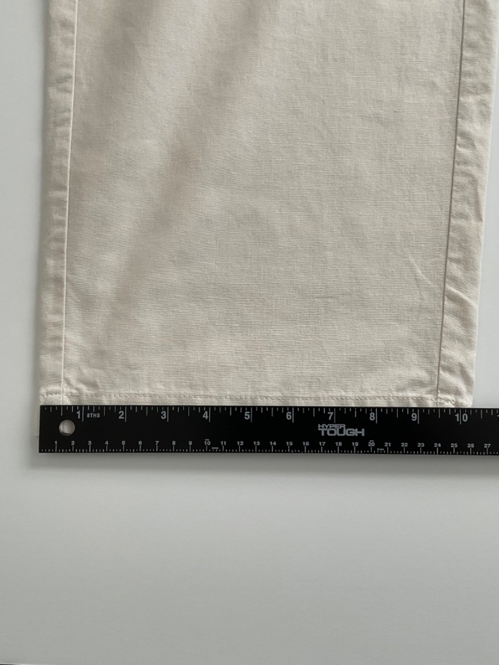J.Crew Linen Blend Wide Leg Drawstring Pants Sz S Off White Boho Chic Coastal - Picture 10 of 11